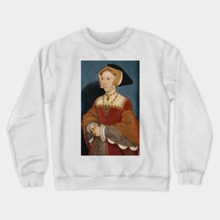 Jane Seymour Queen of England by Hans Holbein the Younger Crewneck Sweatshirt